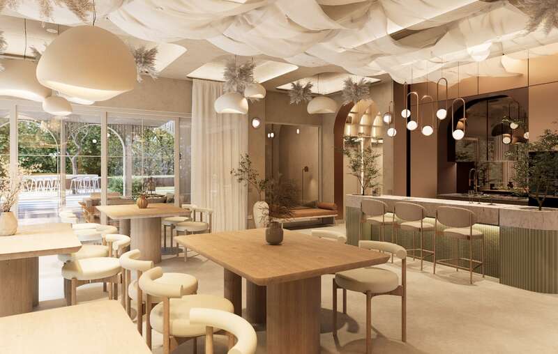 Interior elegant Arvella Events Iași - botezuri și cununii